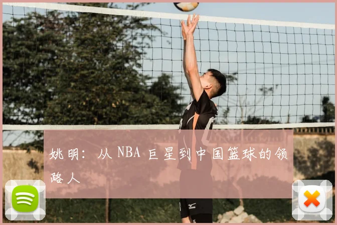 姚明:从 NBA 巨星到中国篮球的领路人